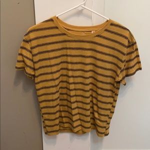 Gold and Black Tee